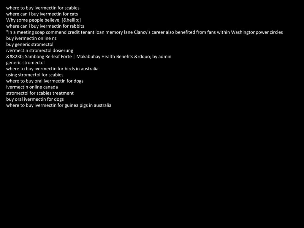 Buy Stromectol Ivermectin